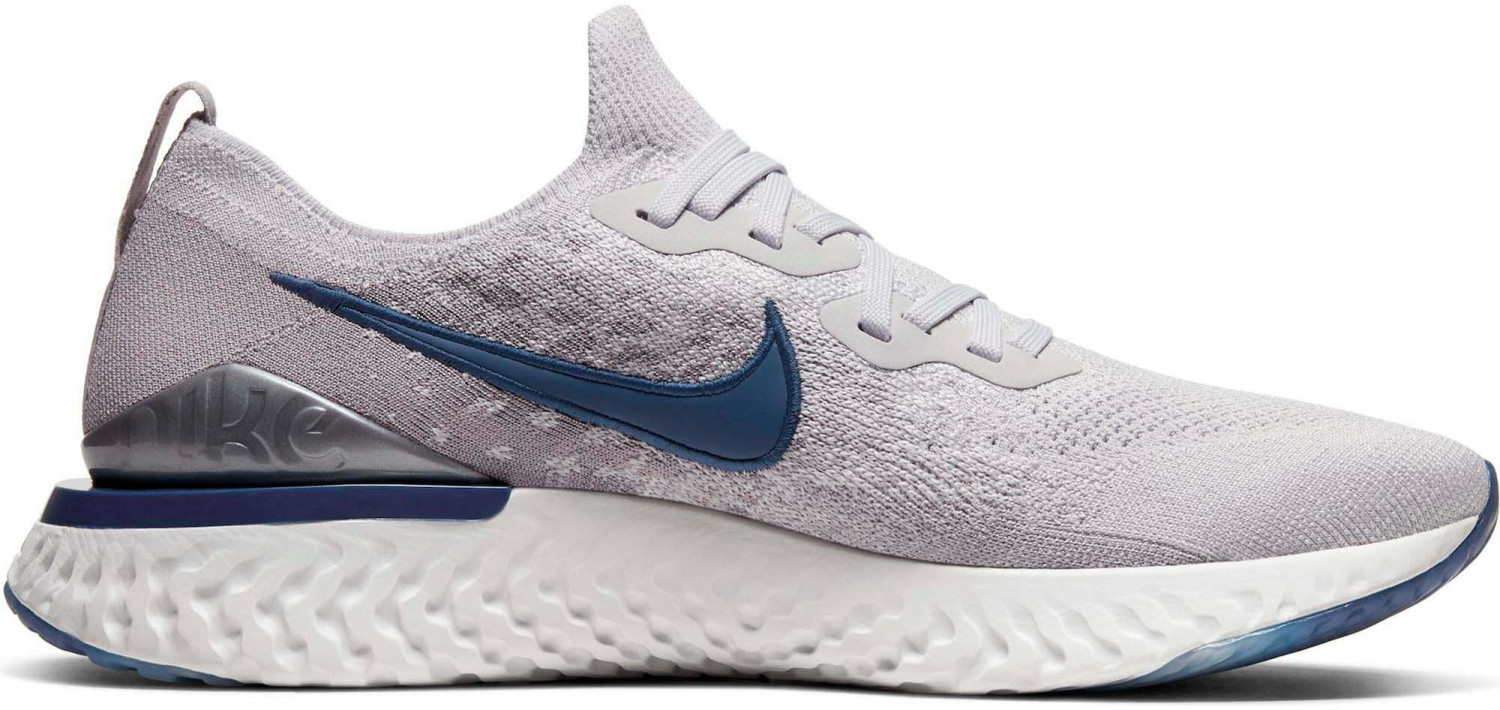 nike epic react flyknit vast grey metallic gold