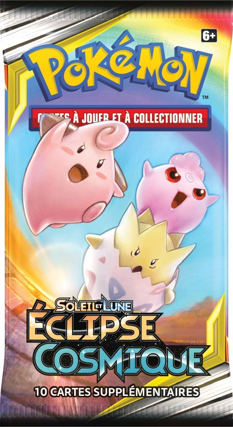 Asmodée Pokémon Booster Soleil & Lune Éclipse cosmique SL12 (français)