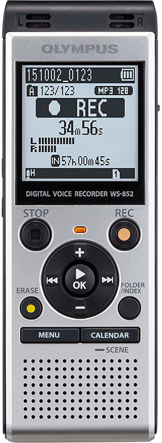 Olympus WS-852 + Dragon Recorder Edition