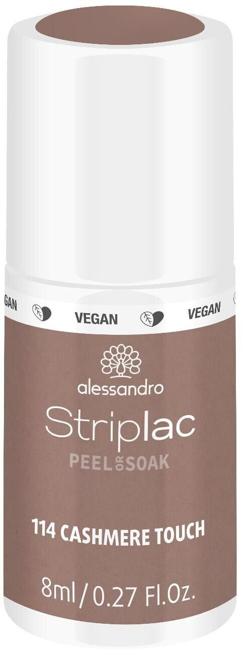 Alessandro Striplac Peel or Soak - 114 Cashmere Touch (8 ml)