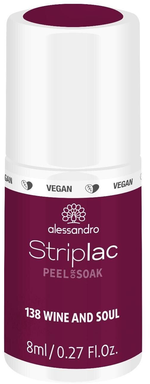 Alessandro Striplac Peel or Soak - 138 Wine and Soul (8 ml)