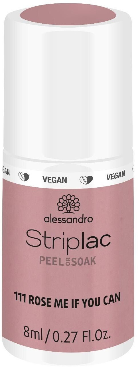 Alessandro Striplac Peel or Soak - 111 Rose Me If You Can (8 ml)