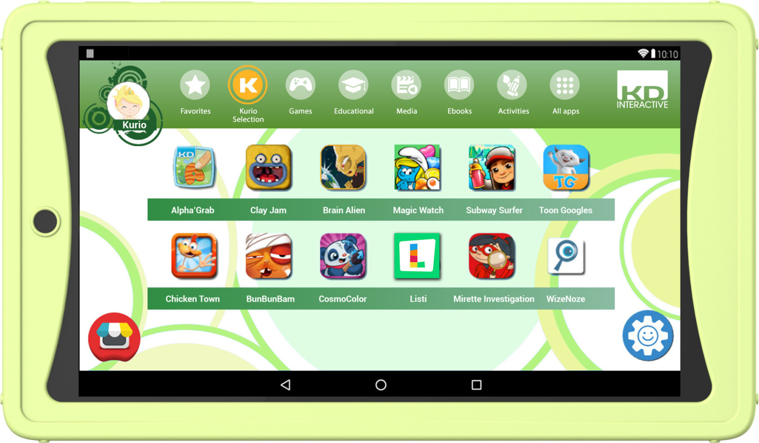 Kurio Tab Lite Green