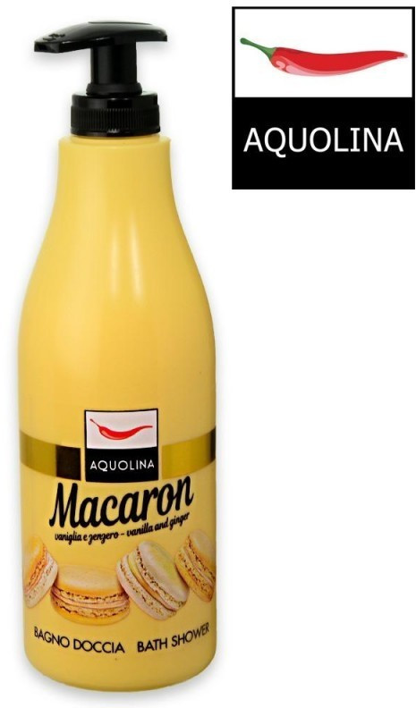 Aquolina Macaron Vanilla & Ginger Bath Shower (500ml)