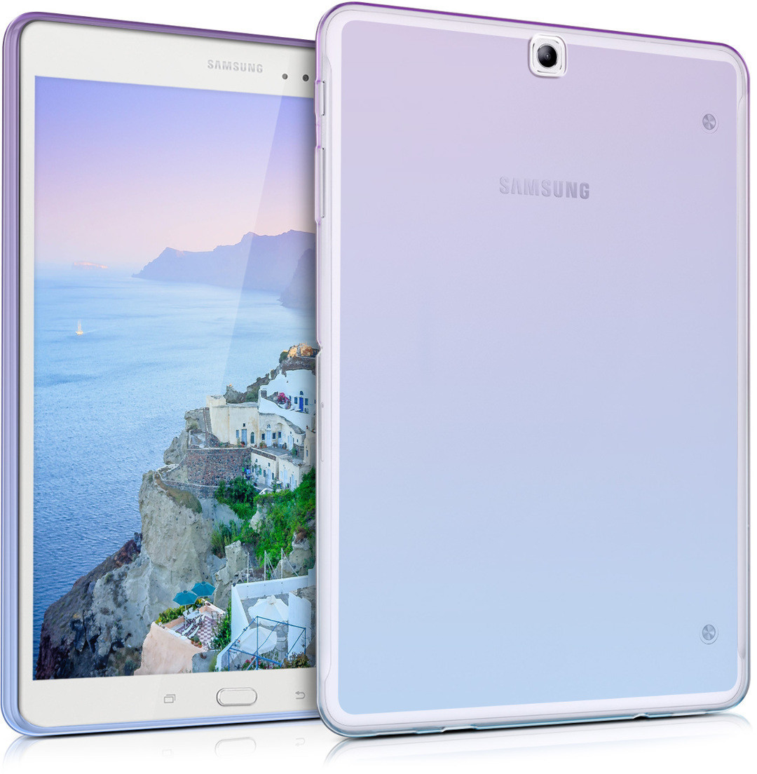 kwmobile Case Galaxy Tab S2 9.7 blue/transparent