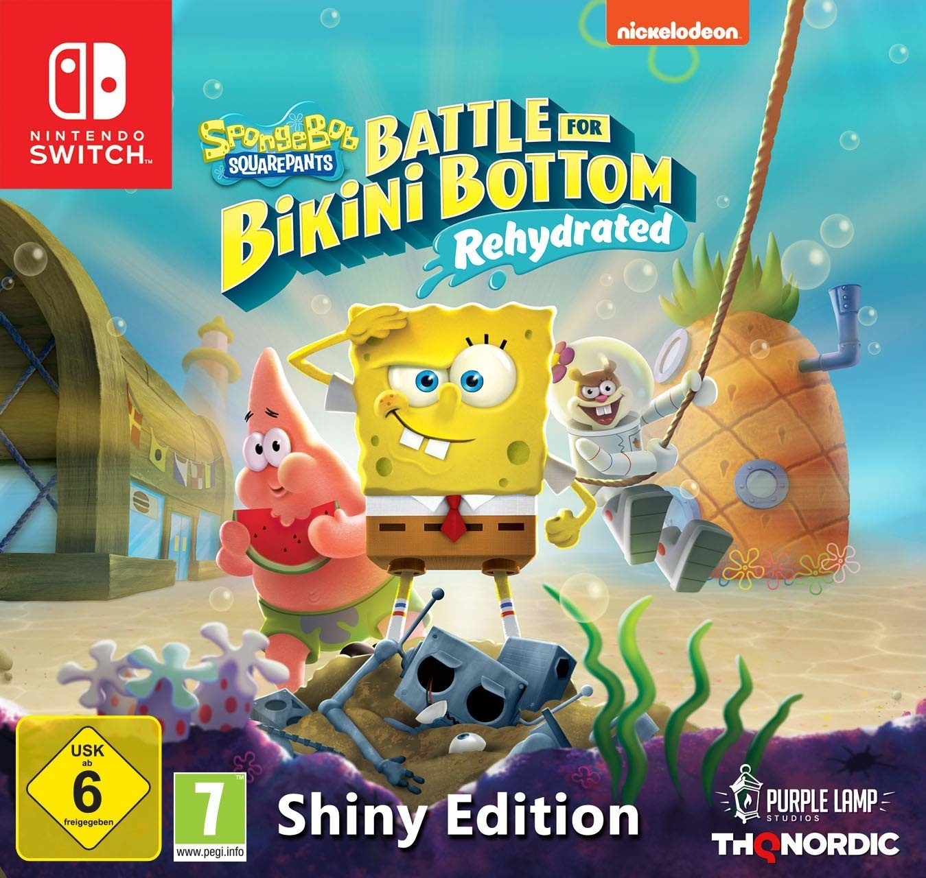 Spongebob SquarePants: Battle for Bikini Bottom - Rehydrated - Shiny Edition (Switch)