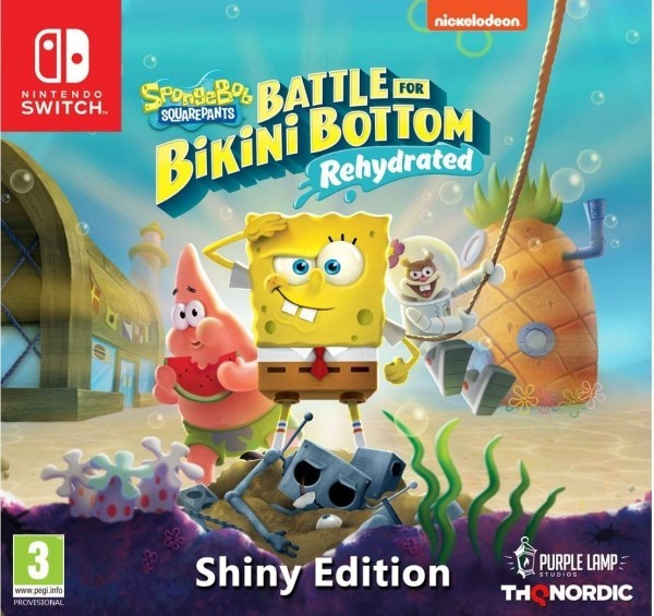 Spongebob SquarePants: Battle for Bikini Bottom - Rehydrated - Shiny Edition (Switch)