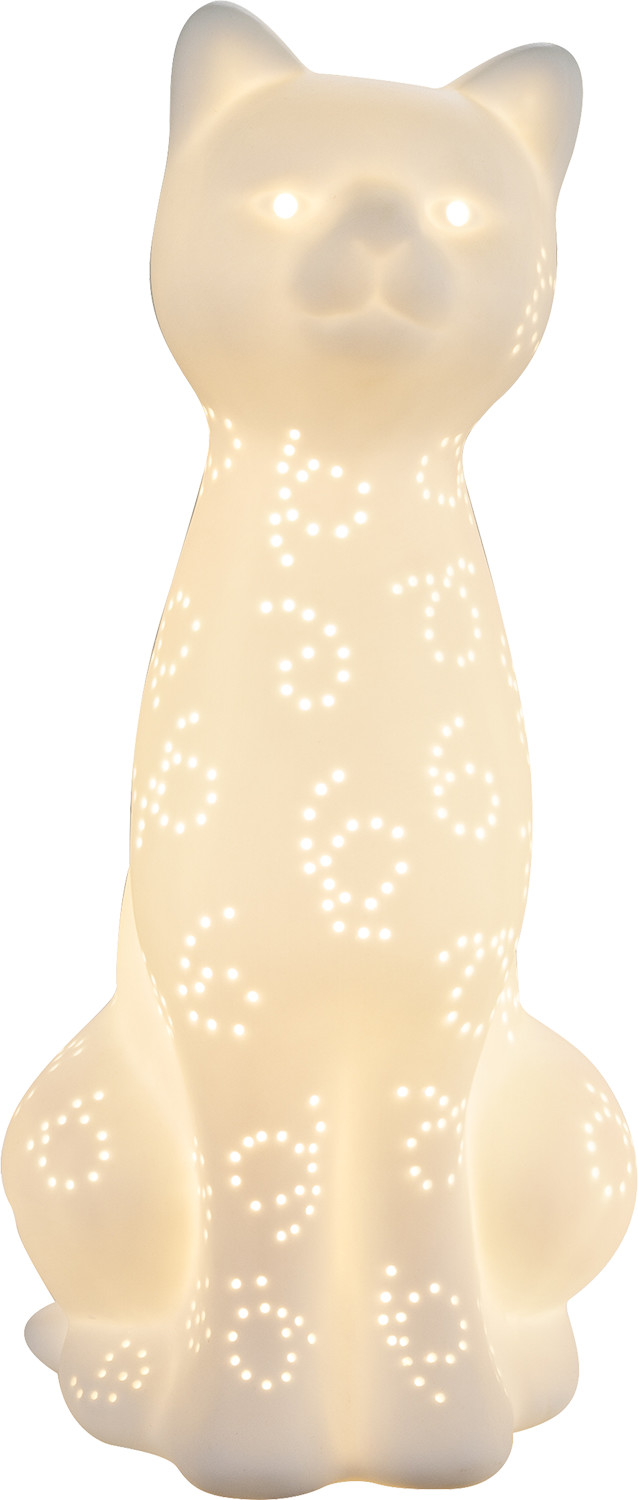 Globo Chaita Cat 31cm White (22805)