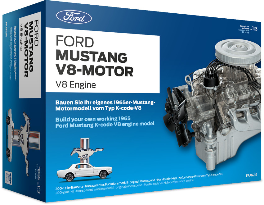 Franzis Ford Mustang V8-Motor
