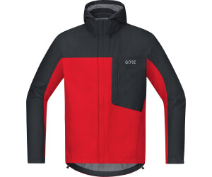Gore C3 GTX Paclite Hooded Jacket red/black