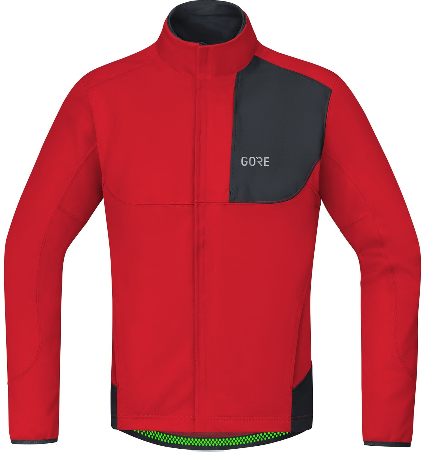 Gore C5 Gore Windstopper Thermo Trail Jacket red/black