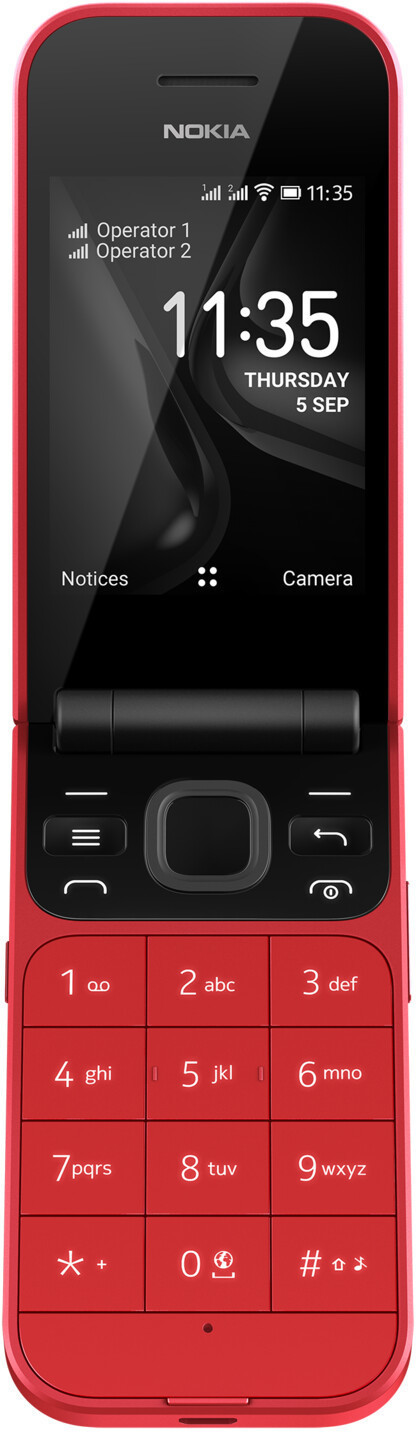 Nokia 2720 Flip rouge