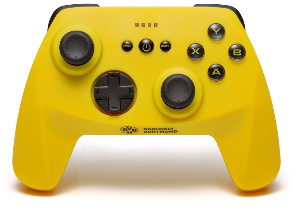 Manette Sans Fil Snakebyte Officielle Borussia Dortmund - Compatible PC Et Consoles