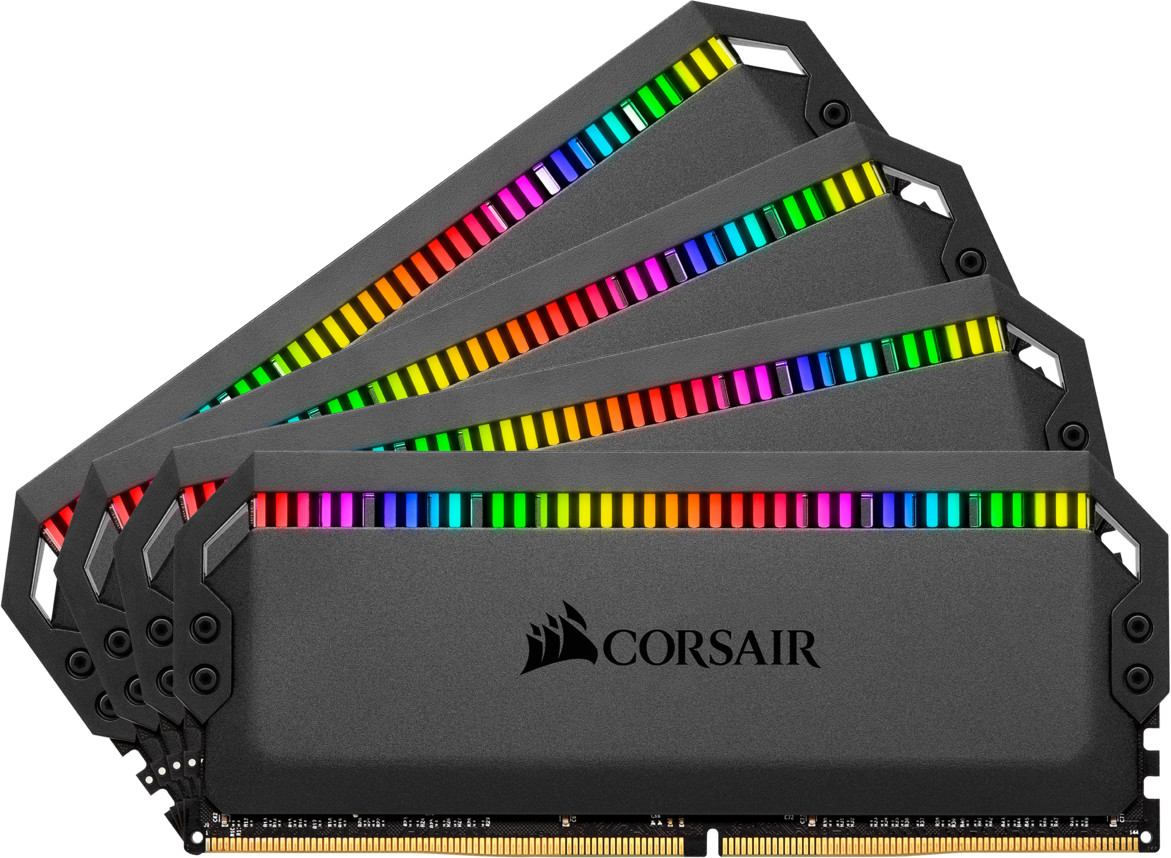 Corsair Dominator Platinum RGB Kit 64 Go DDR4-3600 CL16 (CMT64GX4M4Z3600C16)