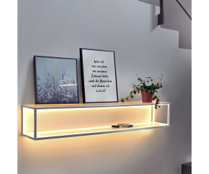 Sompex Delux LED Wall 60x20x20cm grau (78960) ab € 190,58 LED Wandregal Delux Glas Aluminium | home24.at