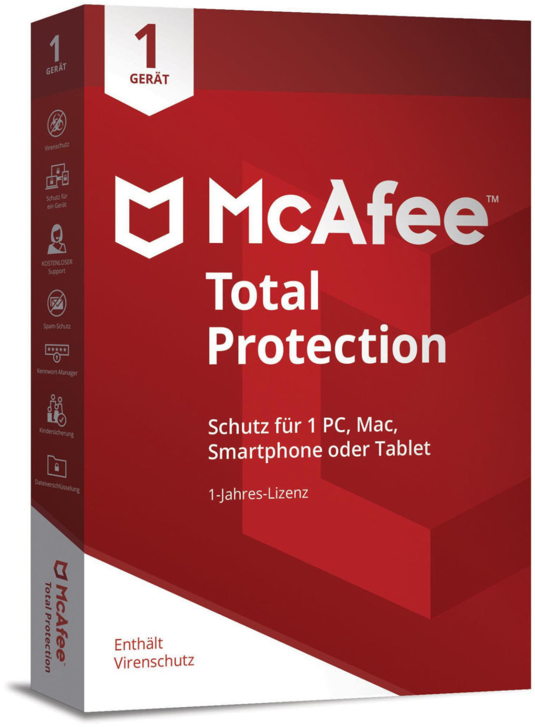 McAfee Total Protection 2020 (1 Gerät) (1 Jahr)