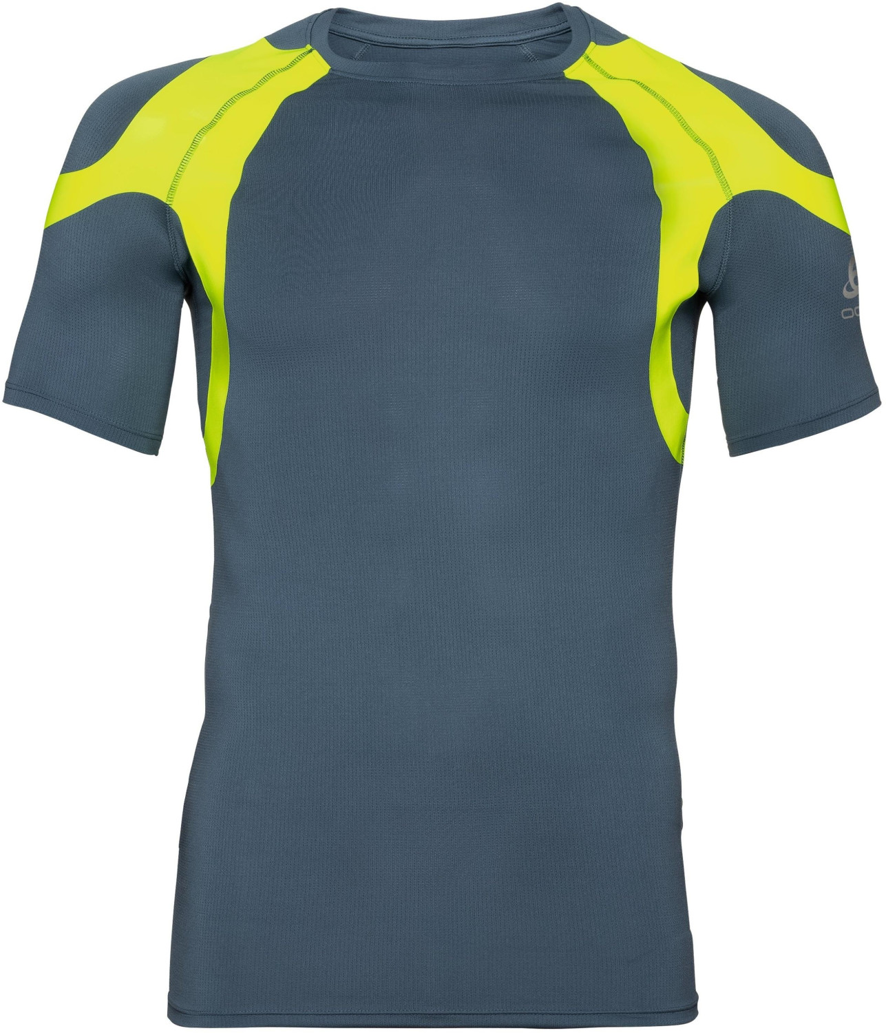 Odlo Men Active Spine Light Top bering sea/safety yellow