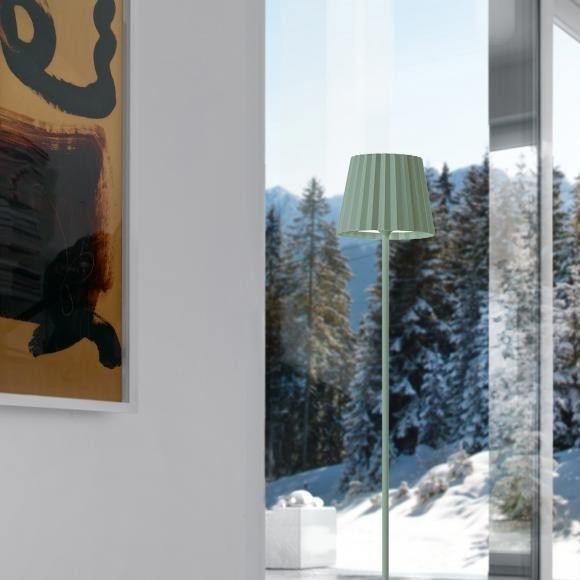 Sompex Stehleuchte “Organza” LED – 172 Cm Hoch, Chrom, 21 Watt, 1917 Lumen