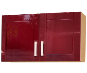 held mobel hangeschrank varel 100cm rot buche ab 121 99 preisvergleich bei idealo de