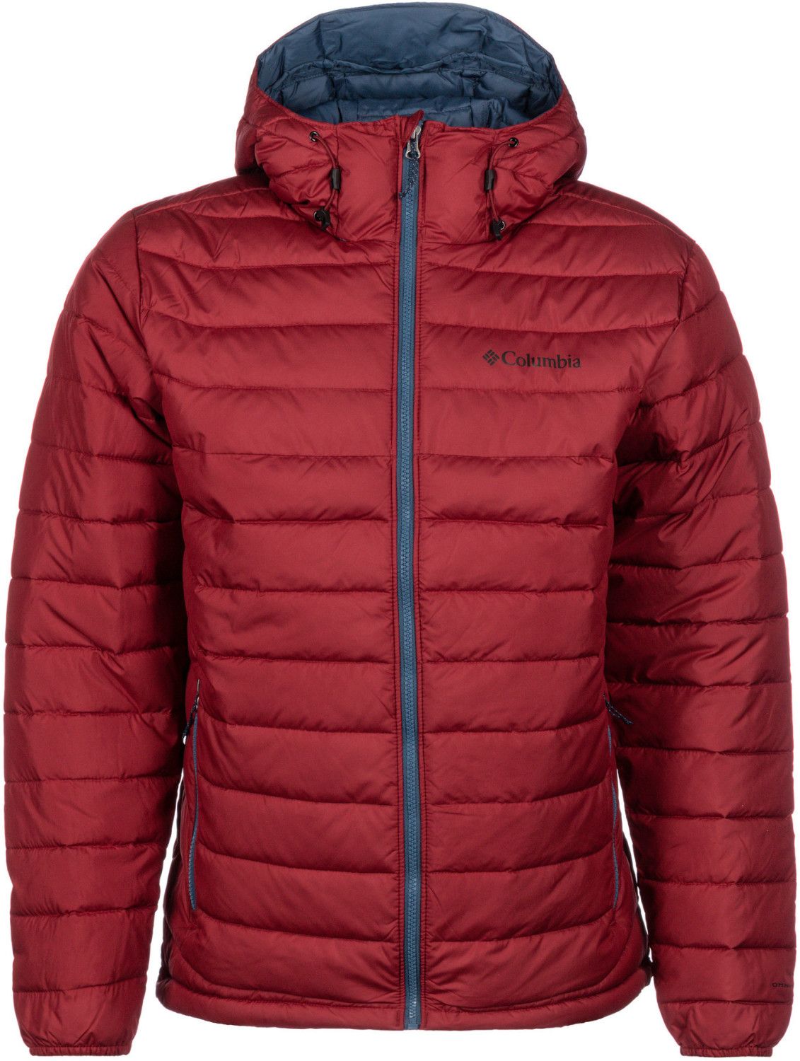 Columbia Powder Lite Hooded Jacket red jasper