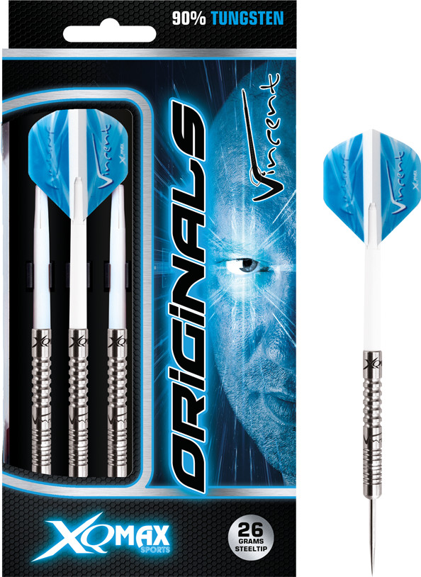 XQMax Vincent van der Voort Tungsten original Dartset 26 grams
