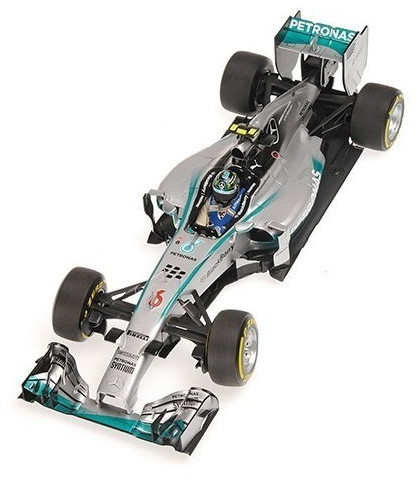 Minichamps Mercedes AMG Petronas F1 W05 Nico Rosberg Abu Dhabi GP 2014 1:18 (110140406)