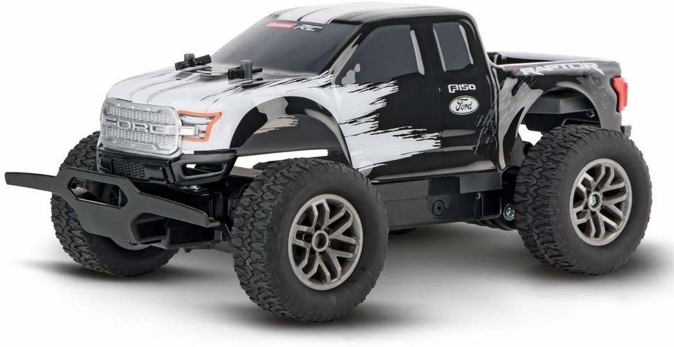 Carrera RC Ford F-150 Raptor noir/blanc