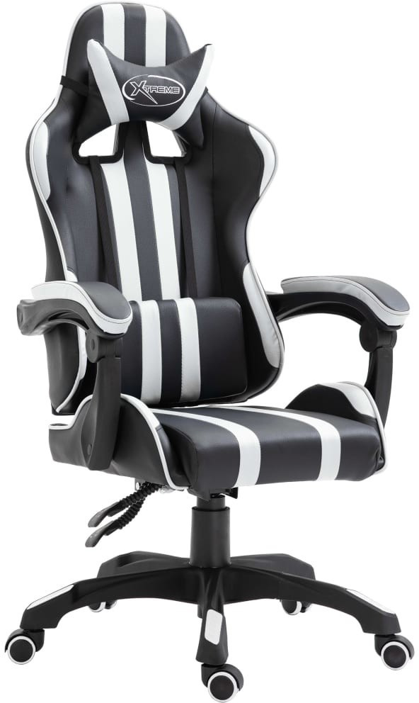 VidaXL Gaming Chair PU White (20213)