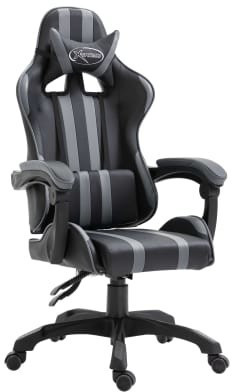 VidaXL Gaming Chair PU Gray (20212)