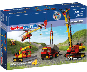 Fischertechnik Universal 4 Kit Di Costruzione 40 Modelli - Giocattolo Educativo Per Bambini Dai 7 Anni, Stem, Made In Germany - 3