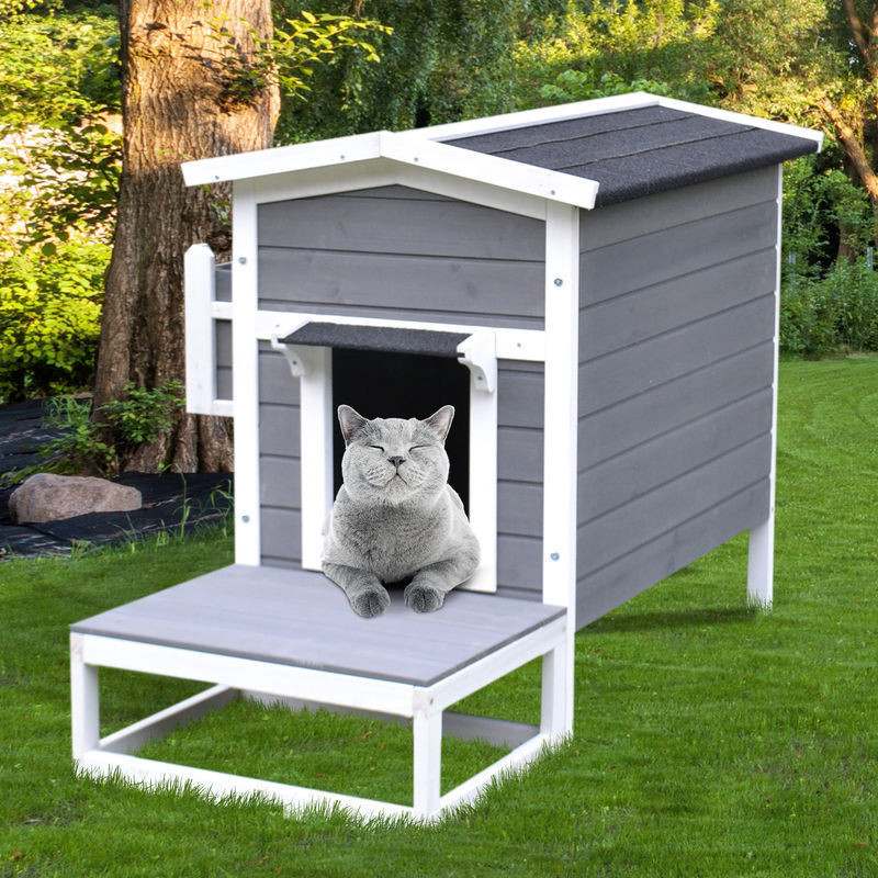 Pawhut Maison pour chat Pawhut Maison pour chat