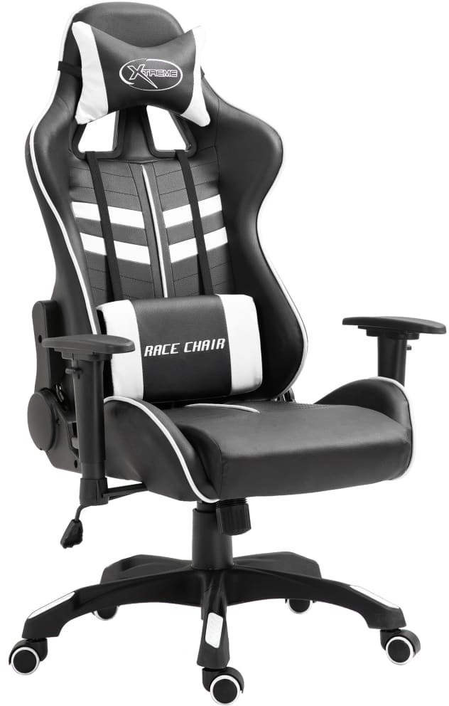 VidaXL Gaming Chair PU White (20197)