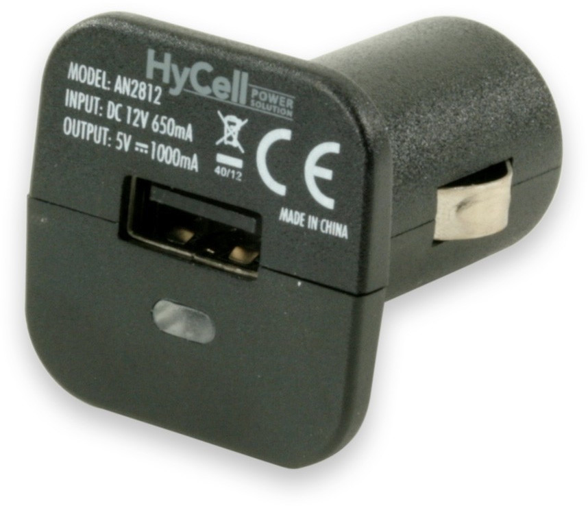 HyCell USB Car Charger 1A