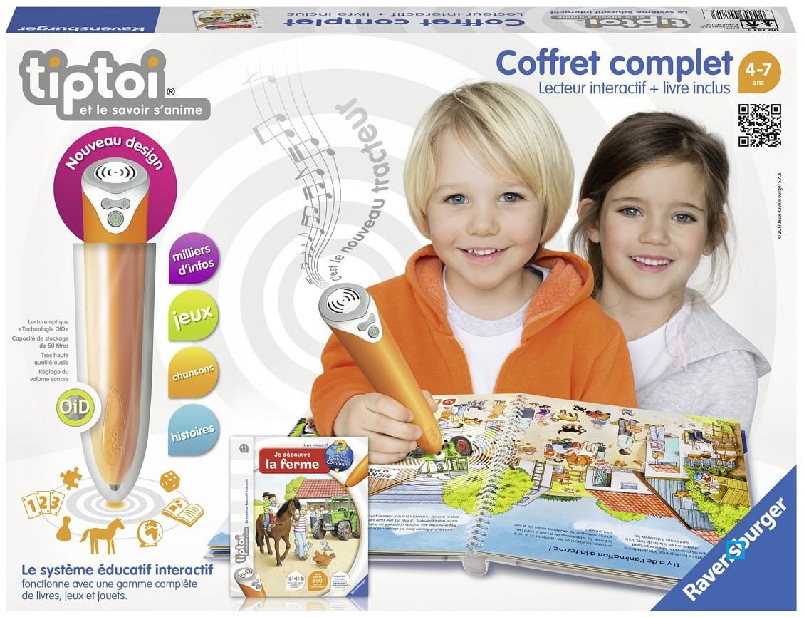 Ravensburger tiptoi - Coffret complet lecteur + livre ferme (French)