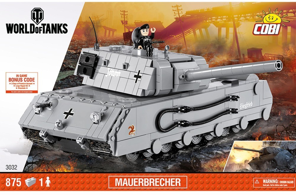 Cobi World of Tanks Mauerbrecher (3032)