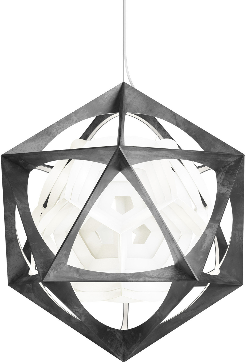 Louis Poulsen OE Quasi Light Ø 90cm 2700K Aluminium