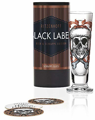 Ritzenhoff Black Label Shot Glass Fall 2019 Medusa Dollmaker