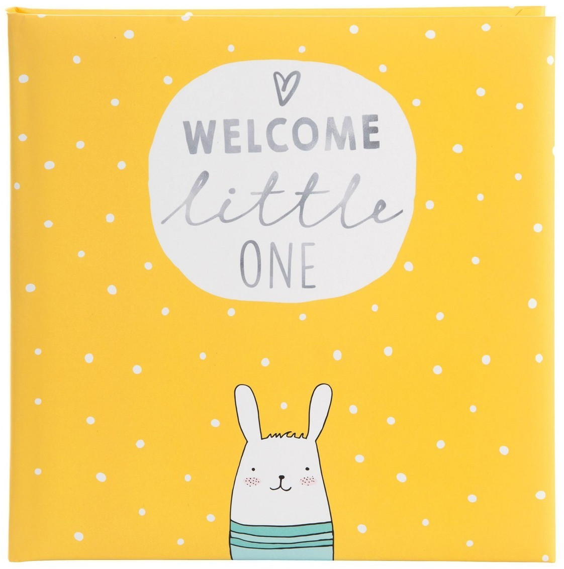 Goldbuch Babyalbum Welcome Little One 25x25/60 yellow