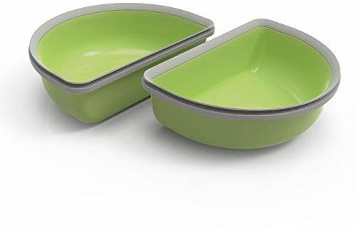 SureFeed Half Bowls Green