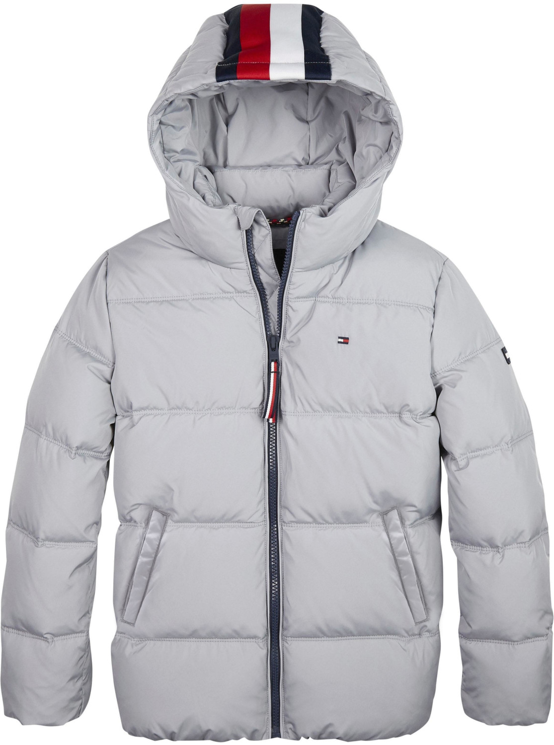 Tommy Hilfiger Essential Padded Hooded Jacket sleet (KB0KB05138-PFG)