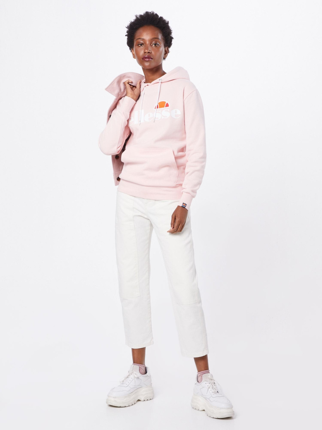 Ellesse hoodie rosa 2025