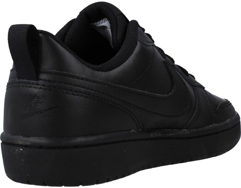 Nike court borough low black top