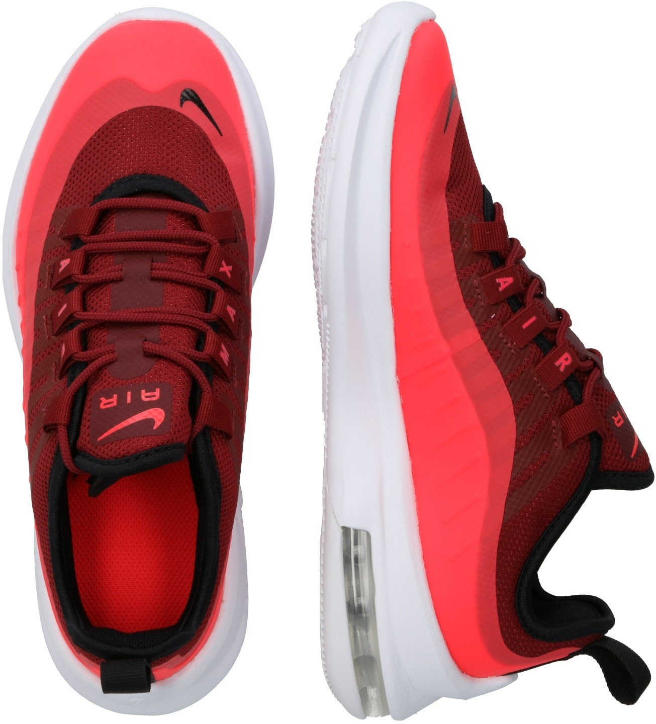 nike air max axis red and black