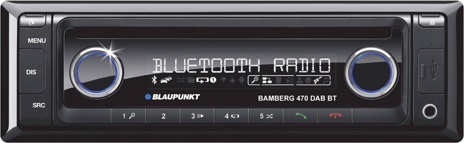 Blaupunkt Nürnberg 200 DAB BT Autoradio Bluetooth®-Freisprecheinrichtung,  DAB+ Tuner