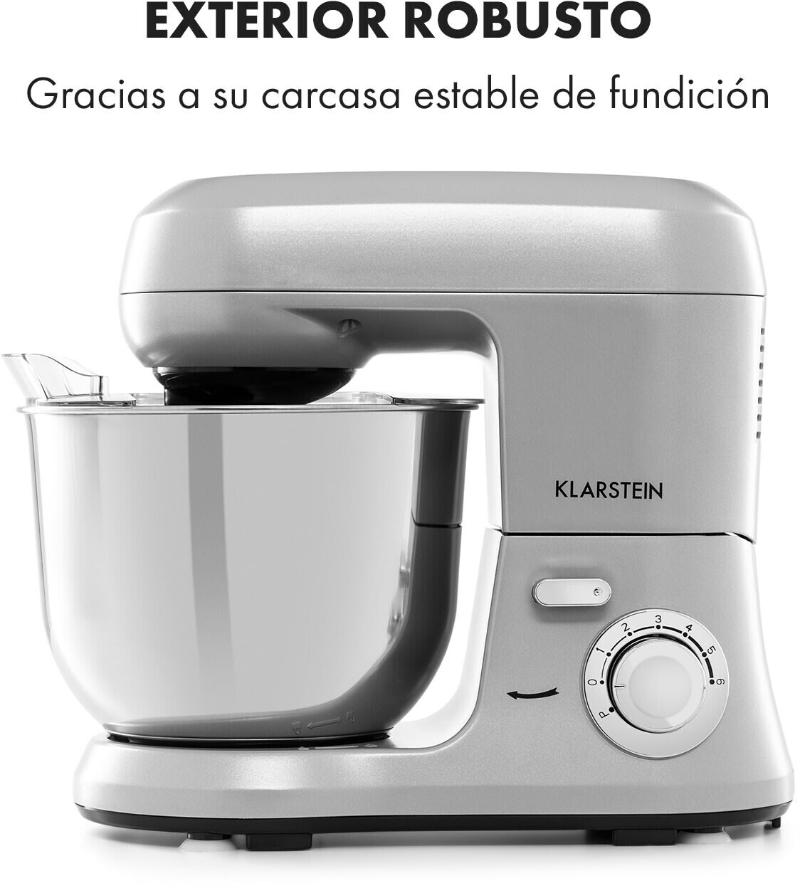 Klarstein Bella Robusta Metal grey