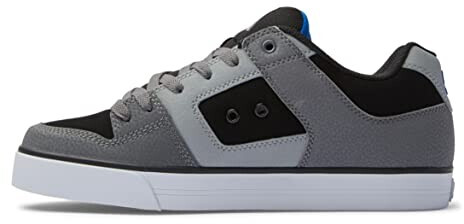DC Shoes Homme Pure – Baskets En Cuir Confortables Et Résistantes