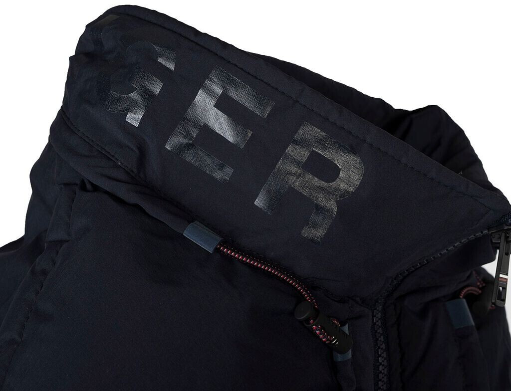 Tommy hilfiger stretch hot sale nylon hooded bomber