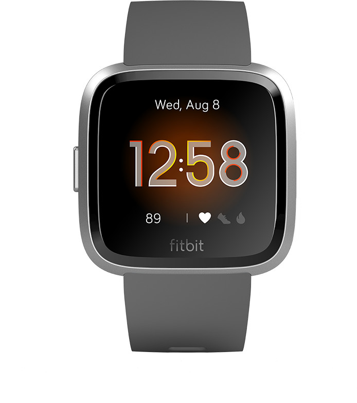 silver versa fitbit