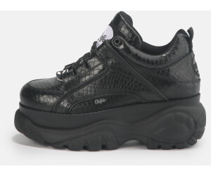 Buffalo classic hotsell low cuir noir