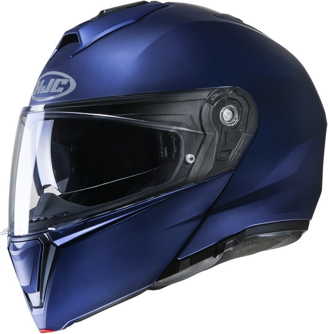 HJC i90 Semi Flat bleu métalisé